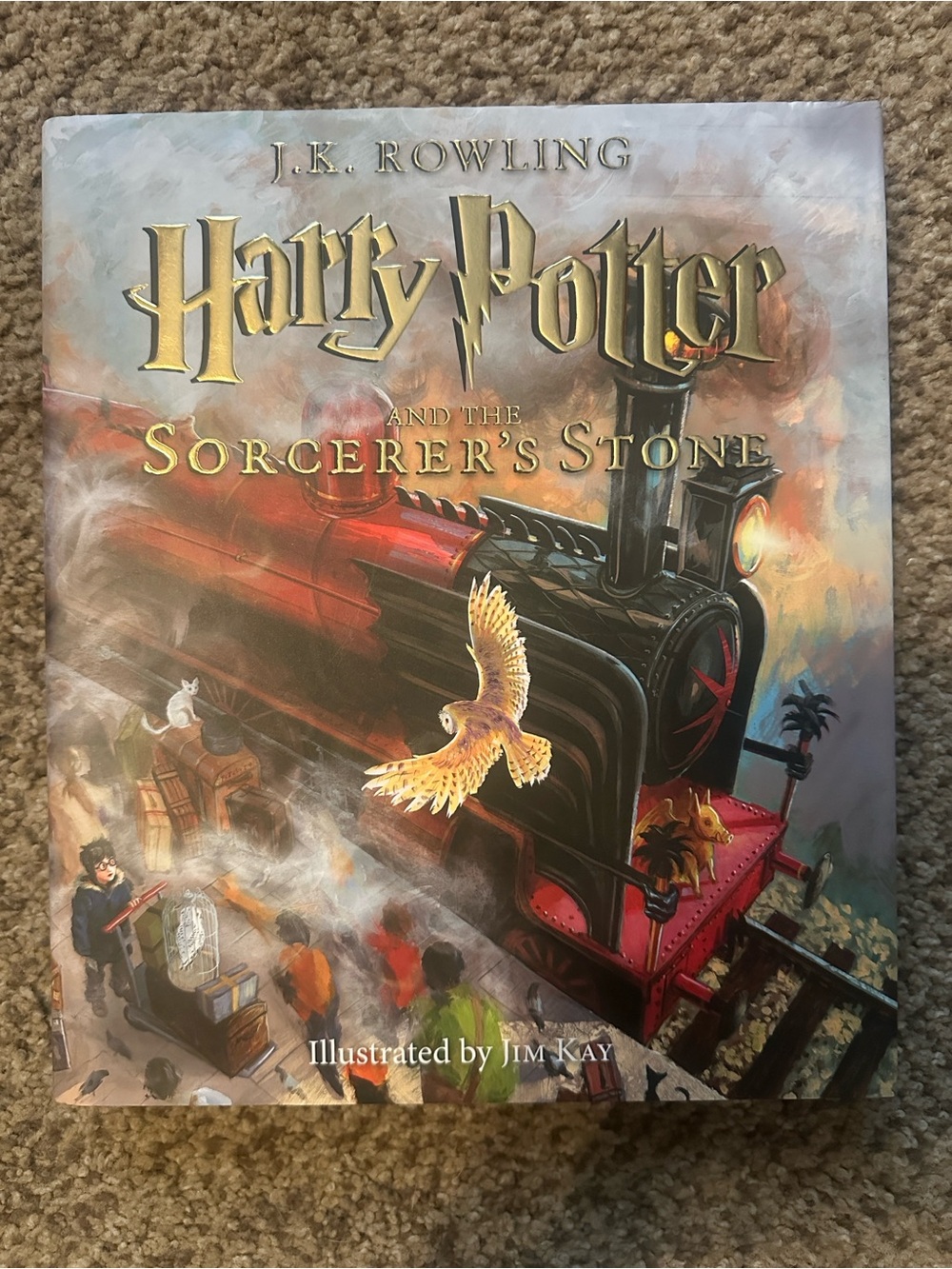 Harry Potter sorcerers Stone illustrated